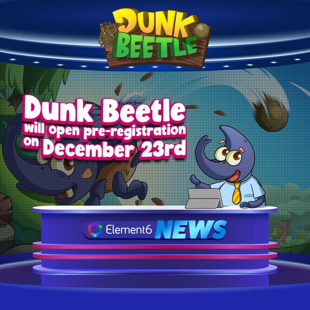 Pre-Register for Dunk Beetle: Test Your Memory Skills in Element6’s Newest Mobile Game!
